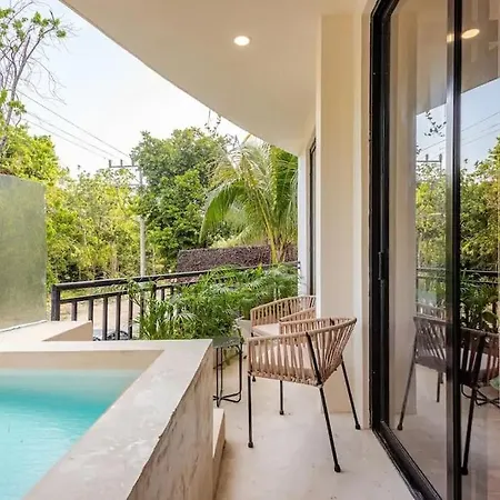 Alberca Y Balcon Privado A 6 Minutos De La Playa Apartment