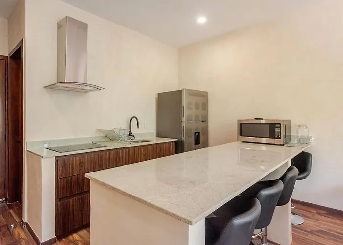 Apartment Alberca Y Balcon Privado A 6 Minutos De La Playa Tulum