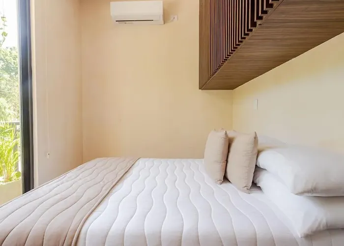 Alberca Y Balcon Privado A 6 Minutos De La Playa *